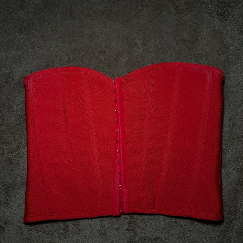 Red Corset (size medium)